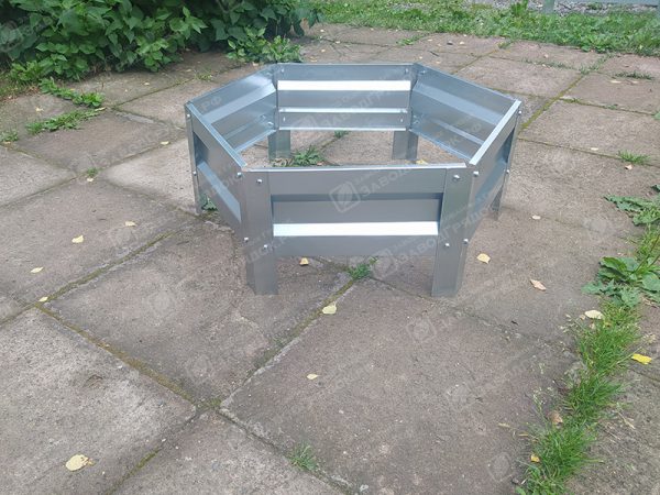 1-40-czink.jpg Клумба шестигранная оцинкованная (1 ярус) — изображение 1