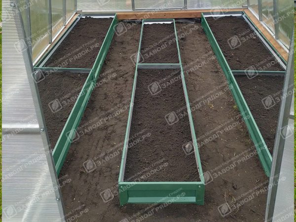 3-6005.jpg Грядки в теплицу «Усиленные» с полимерным покрытием (высота 20 см) — изображение 1